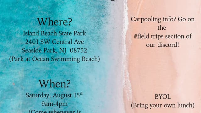 Sanctuary Beach Trip