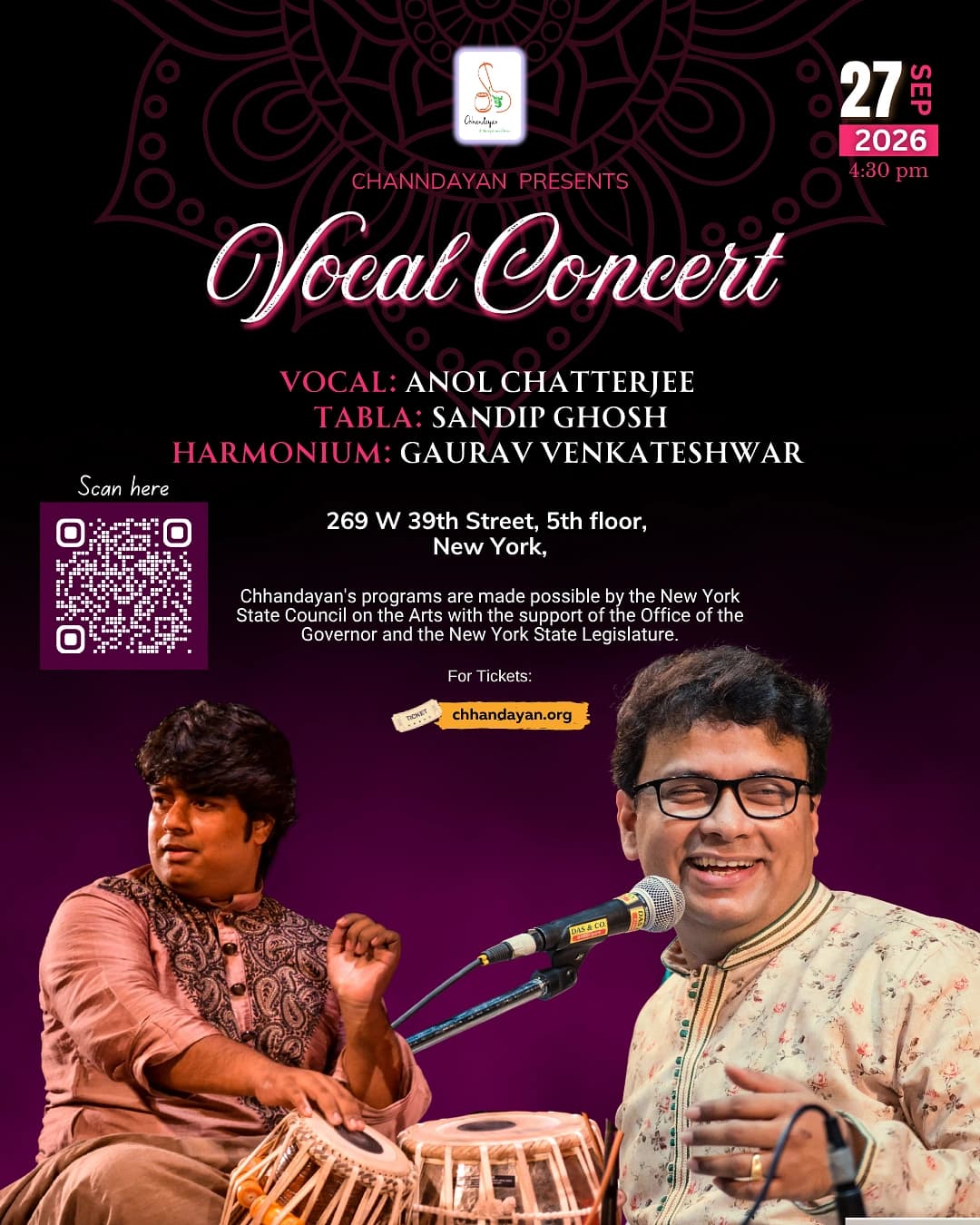 Anol Chatterjee - vocal concert