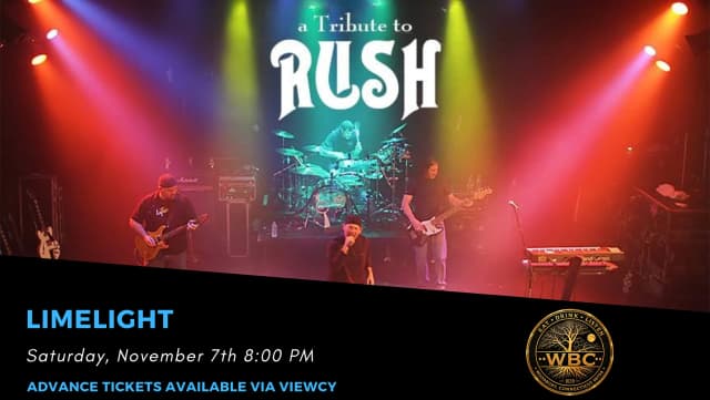 Limelight: A Tribute to RUSH at the Woodbury Brewing Company