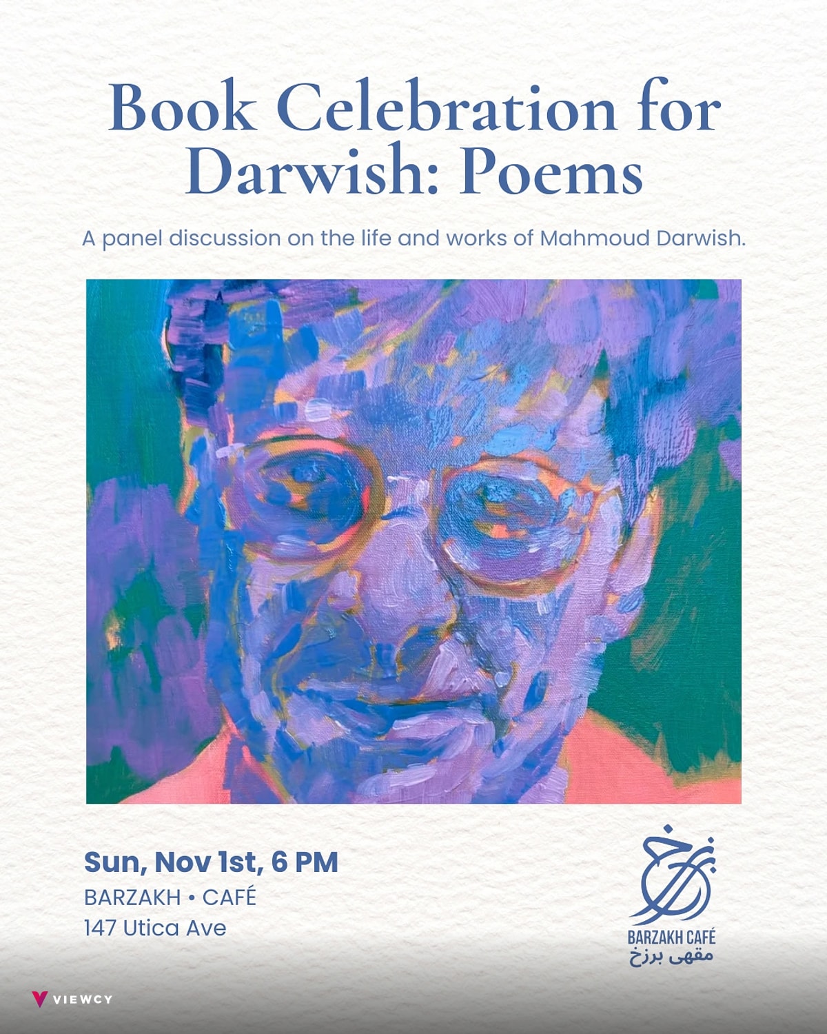 Book Celebration for Darwish: Poems
