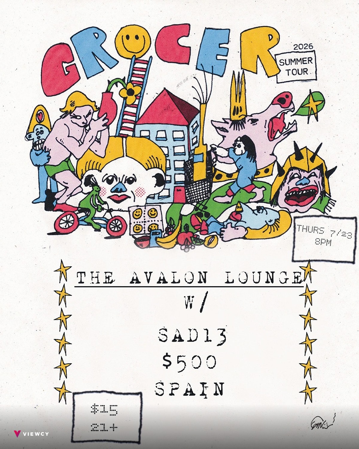 Grocer / Sad13 / $500 / Spain
