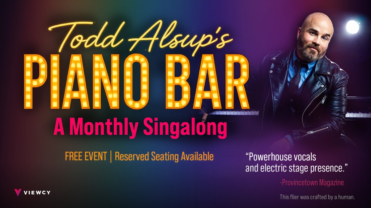 TODD ALSUP’S Piano Bar