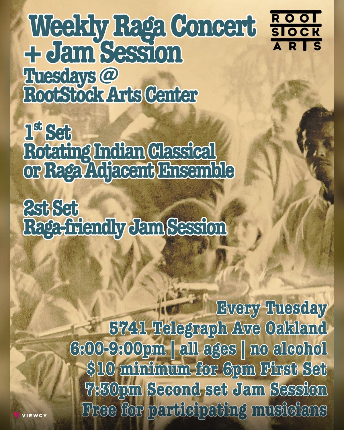 Weekly Raga Concert + Jam Session: Shreyas Ravindra